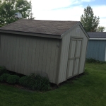 10x12 Gable shed to be moved for new garden